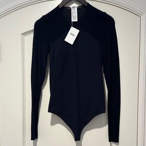 Wolford Navy Long Sleeve Top